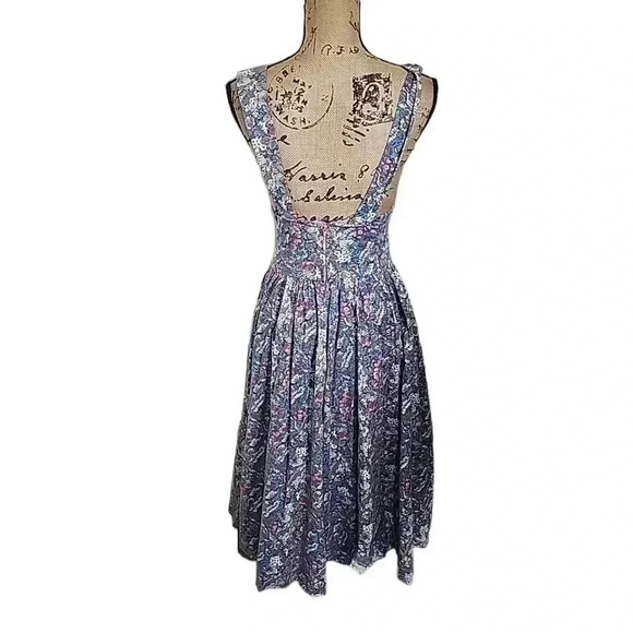 WOMENS Vintage  60s -70sCottage  Garden Core  Midi Floral Maxi Dress. Si… - Picture 2 of 12